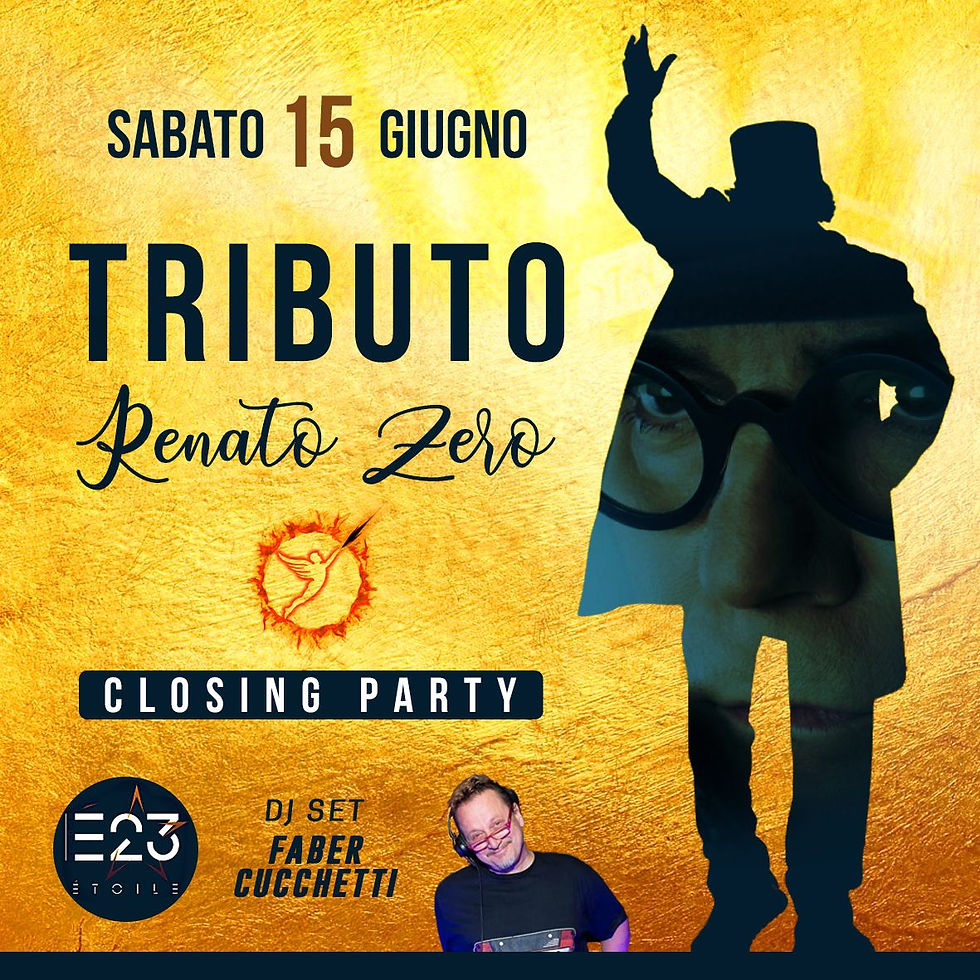 Closing Party  Étoile 23 | w/ Faber Cucchetti special guest (Free Entry) 