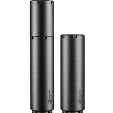Dead Air Wolfman 9mm modular suppressor—lightweight, durable, and versatile across calibers like 5.56, 300BLK, and 7.62x39.