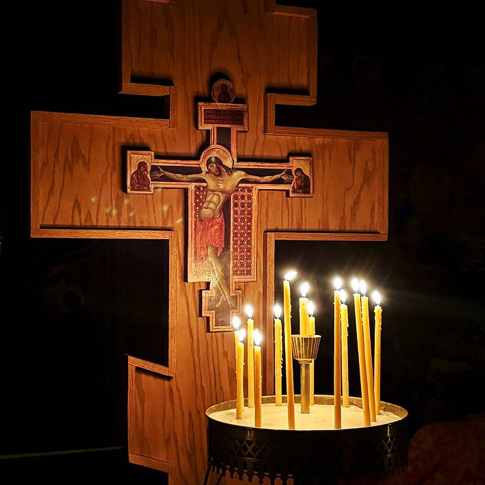 Orthodox prayer corner