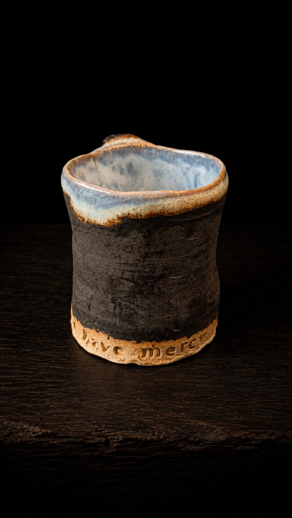 Thumbnail: Handmade ceramic stoneware by Dom Vechera , featuring hand-worked surfaces, irregular forms, visible tool marks.