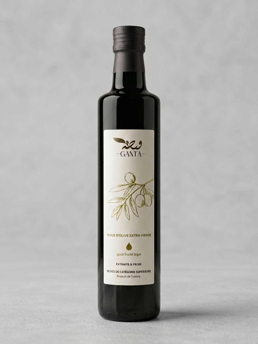GANTA Blend 500ml Huile d'Olive Extra Vierge