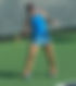 strong tennis forehand
