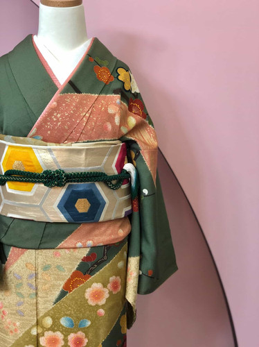 桜と梅模様のお着物 | cadbunny-website