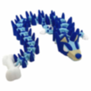 🐾 Dog Dragon - 3MF & STL (No supports Needed)