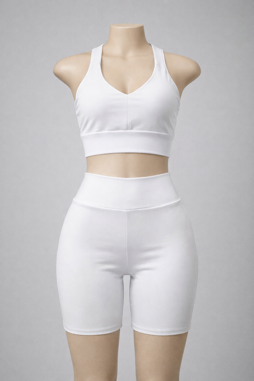 Conjunto TOP & SHORT branco