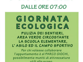 Giornata Ecologica organizzata dalla Pro Loco Villette