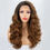 Thumbnail: Wig Ombre Brown Long Wavy  Hair Synthetic Lace Front Wig
