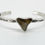Thumbnail: Stacking Sterling Silver Shark Tooth Cuff Bracelet