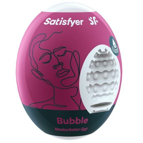 HUEVO MASTURBADOR SATISFYER - BUBBLE