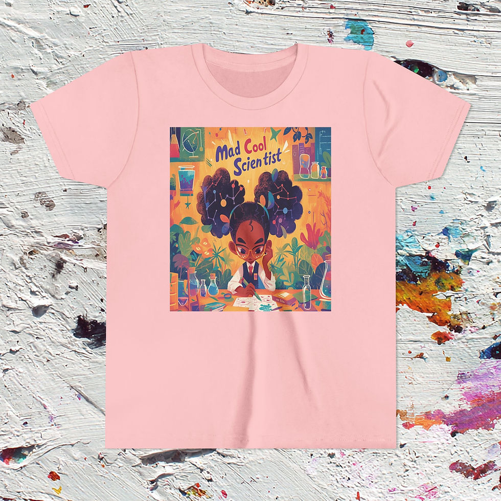 Thumbnail: Mad Cool Scientist Kids T-shirt