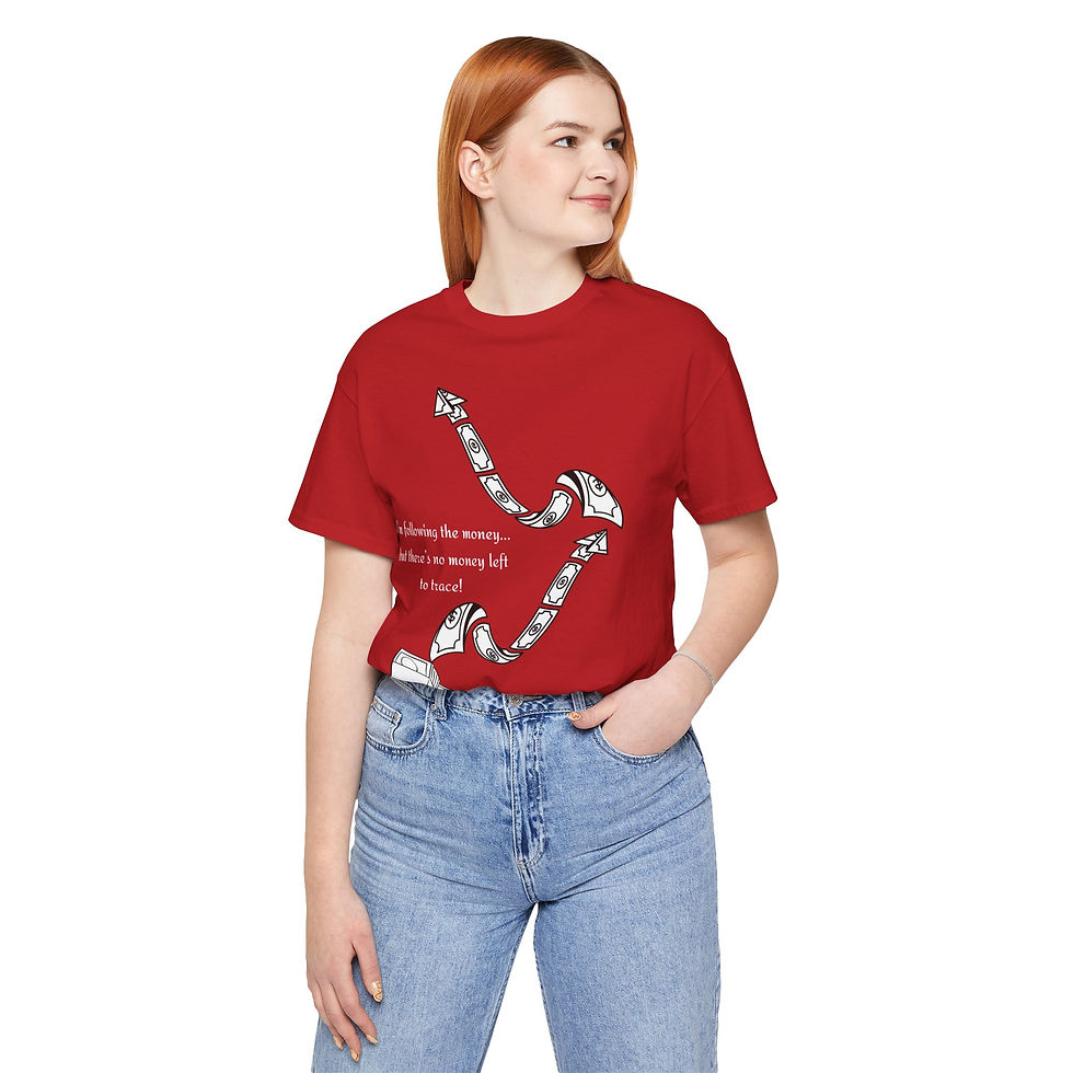Thumbnail: Money Chase Tee – Funny Graphic for Finance Fans & Hustlers
