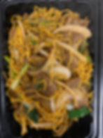 Black Pepper Beef Fried Noodle