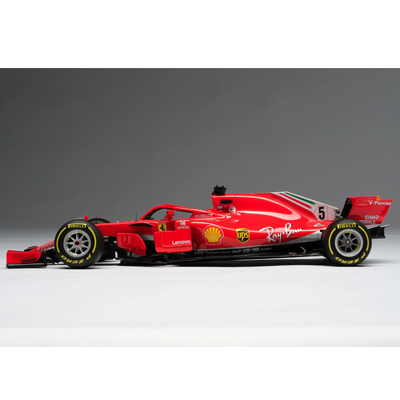 Miniaturbild: Sebastian Vettel, Ferrari SF71H.