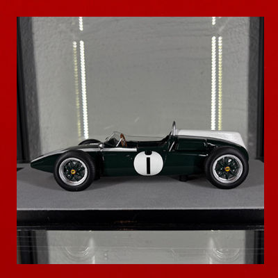 Miniature : Jack Brabham, GP de Grande-Bretagne 1960