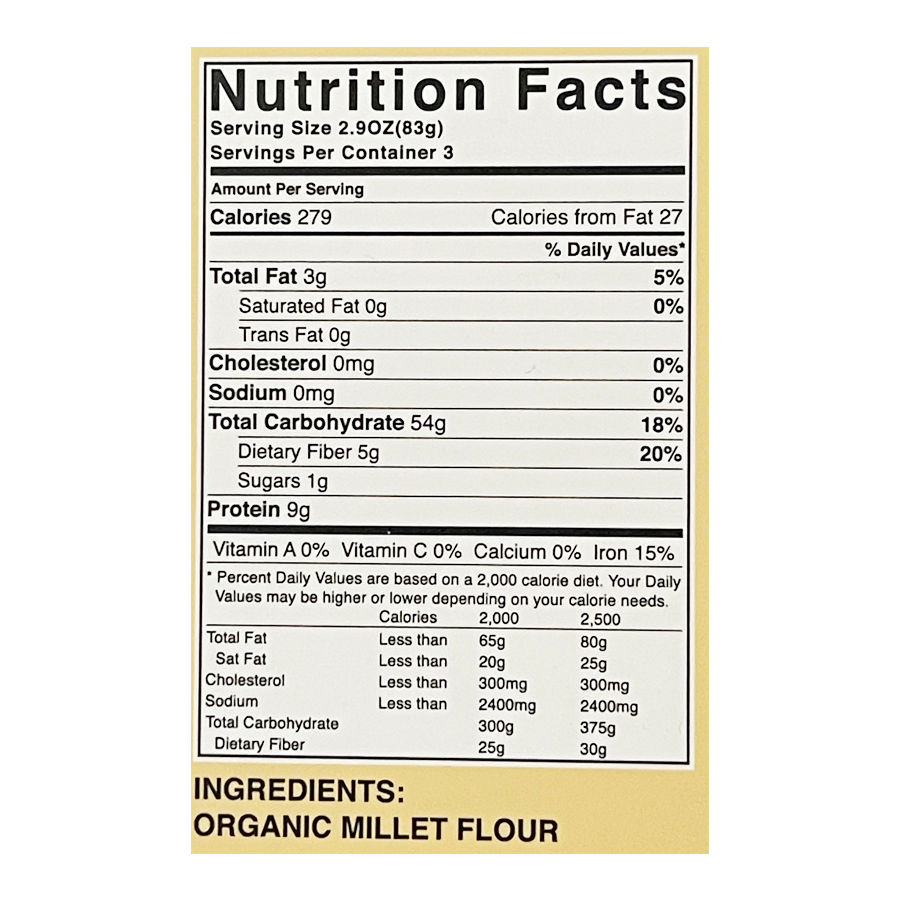 Thumbnail: Organic Millet Spaghetti
