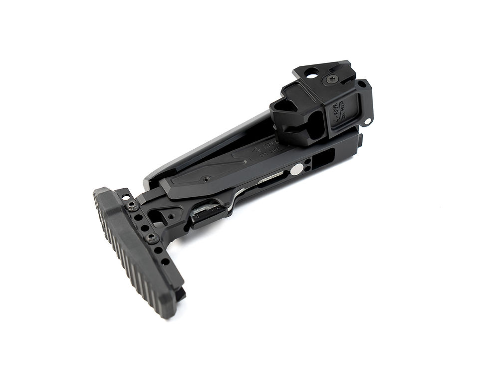 Прев'ю: Тактичний приклад для АК у чорному кольорі, вигляд вузла кріплення