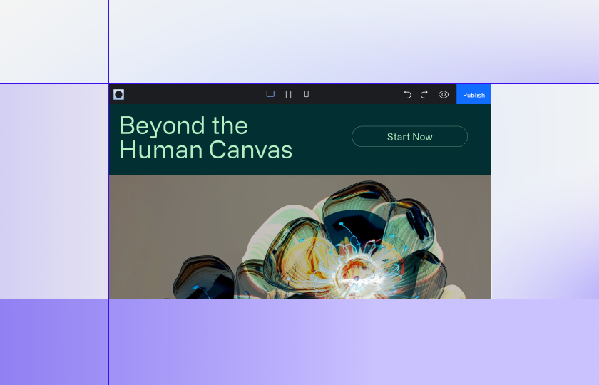Design across breakpoints with Section Grid in Wix Studio