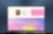 Section in Wix Studio with a background gradient that shifts color on hover, creating a smooth interactive effect.
