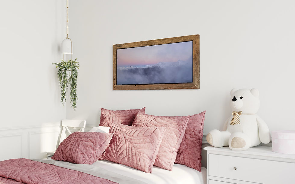 Walnut Blasted Frames applecrossgallery