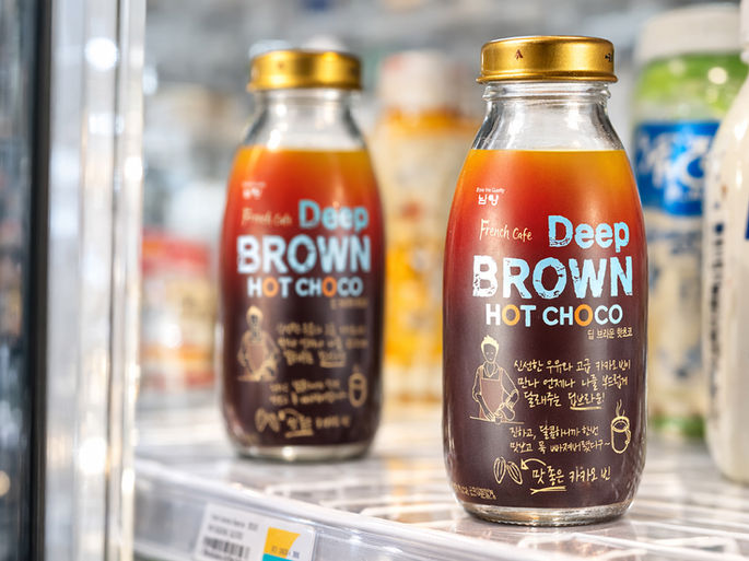 남양 프렌치카페 딥브라운 핫초코 음료 패키지 디자인
namyang french cafe deep brown hot choco beverage packaging design