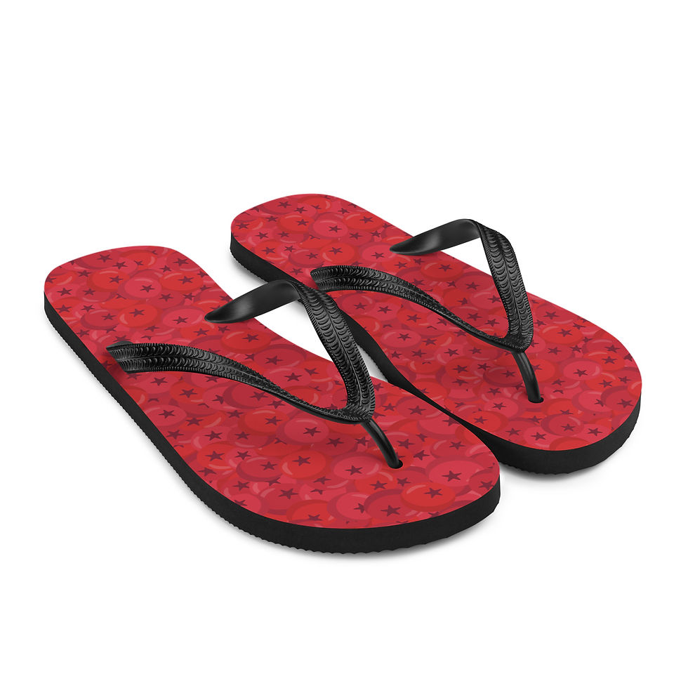 Thumbnail: Cranberries Medley Flip-Flops