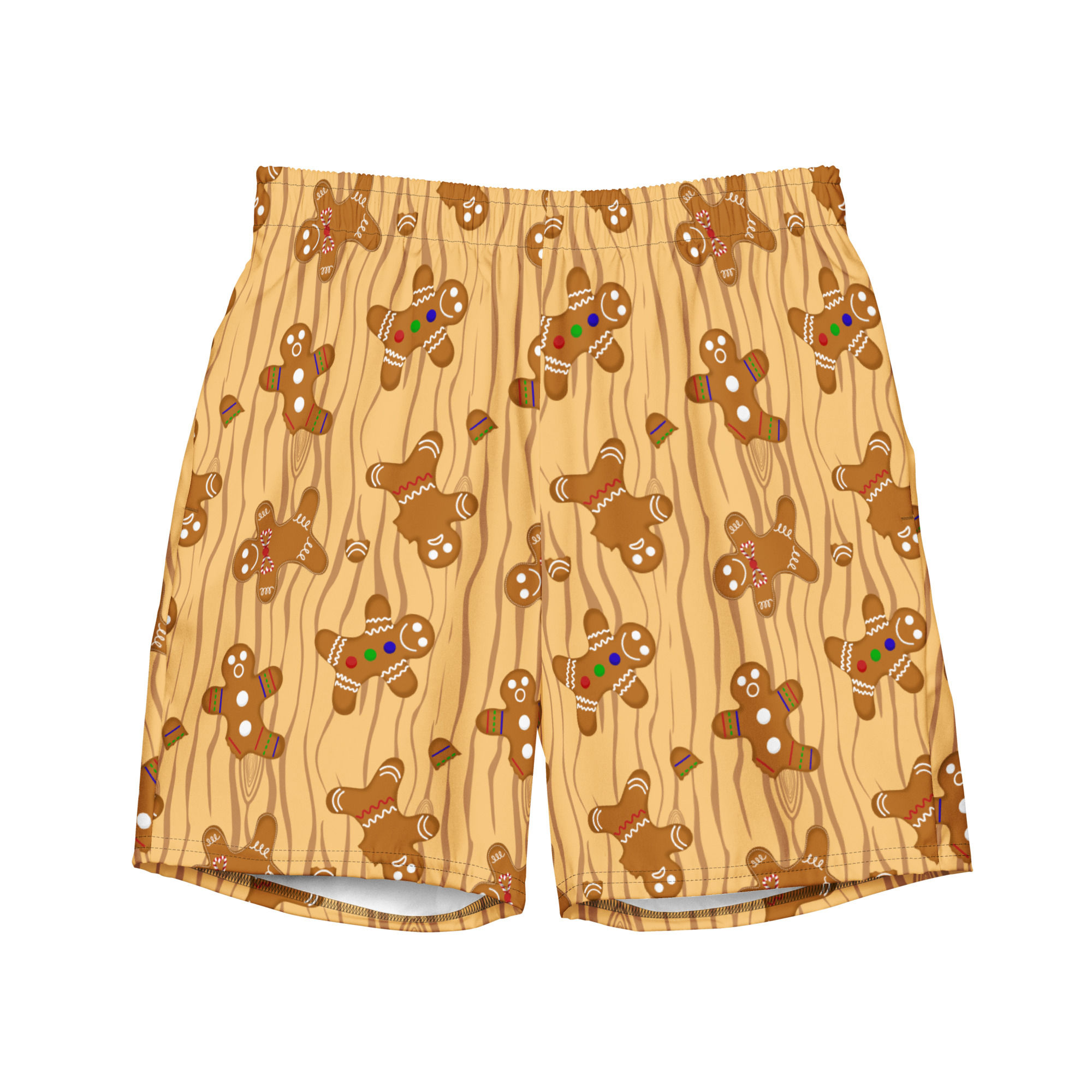 Gingerbread Men Swim Trunks