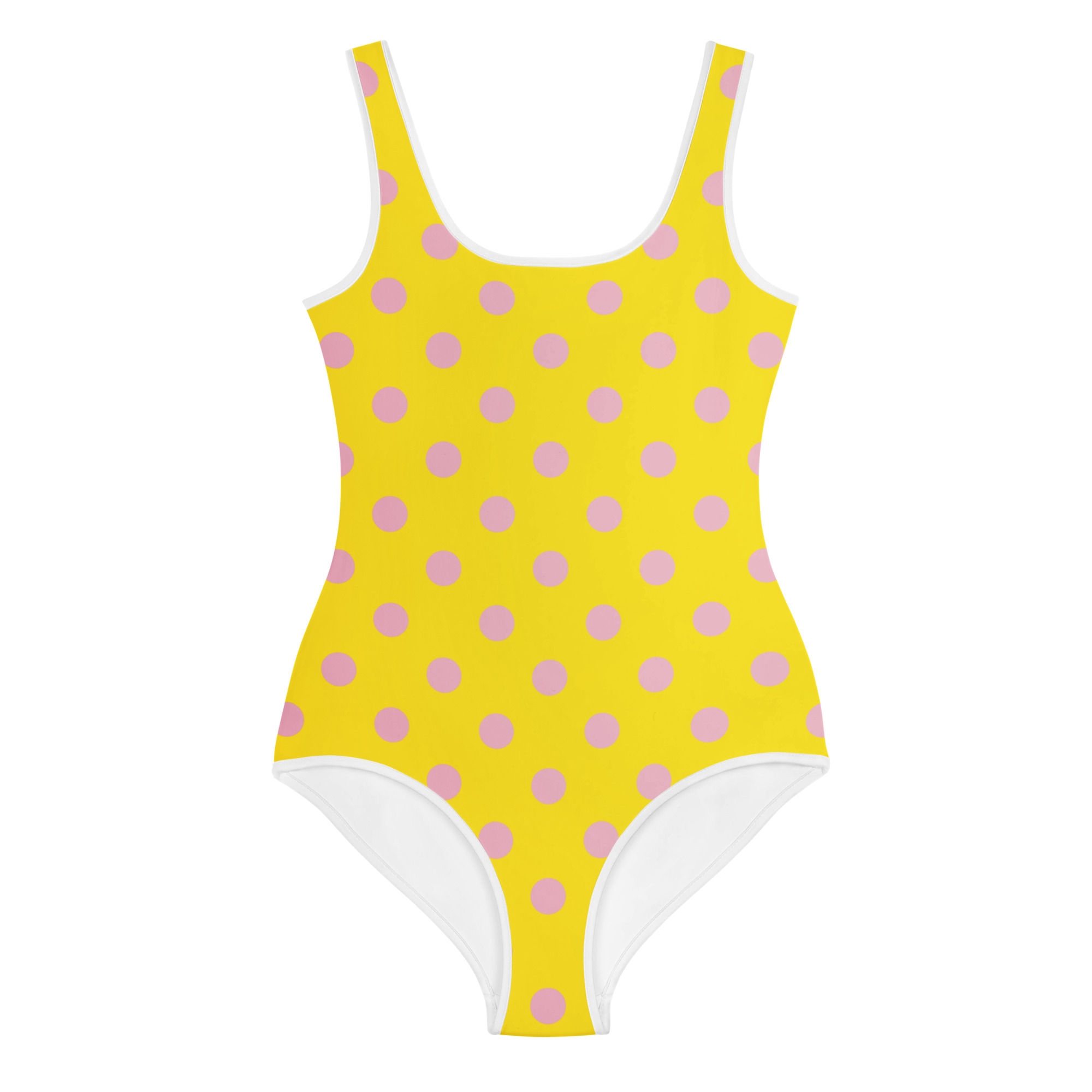Cotton Candy Dots Youth Swimsuit