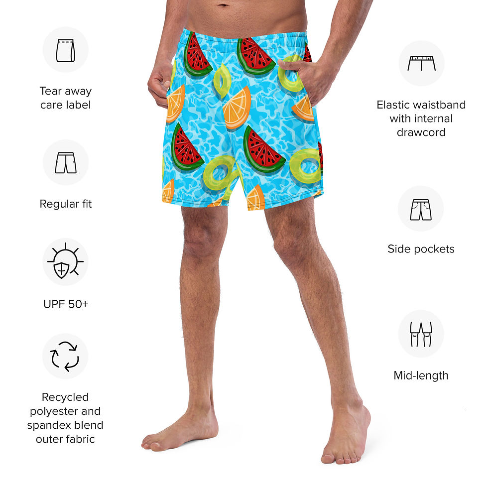 Fruity Floaties Swim Trunks