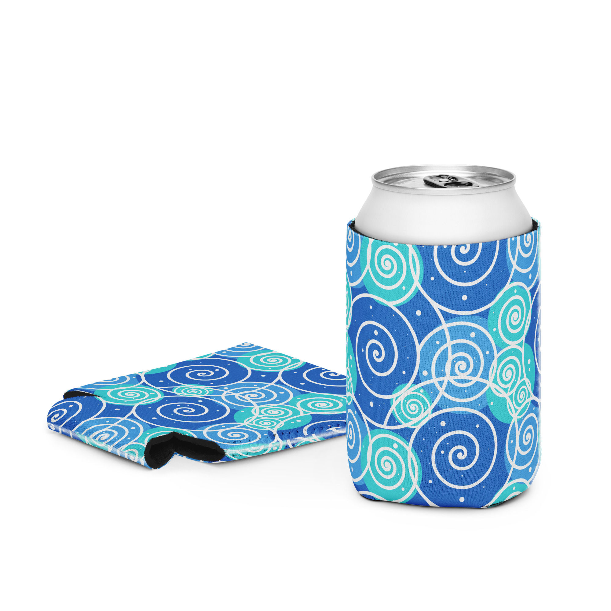 Save The Ocean Ripples Coozie Can