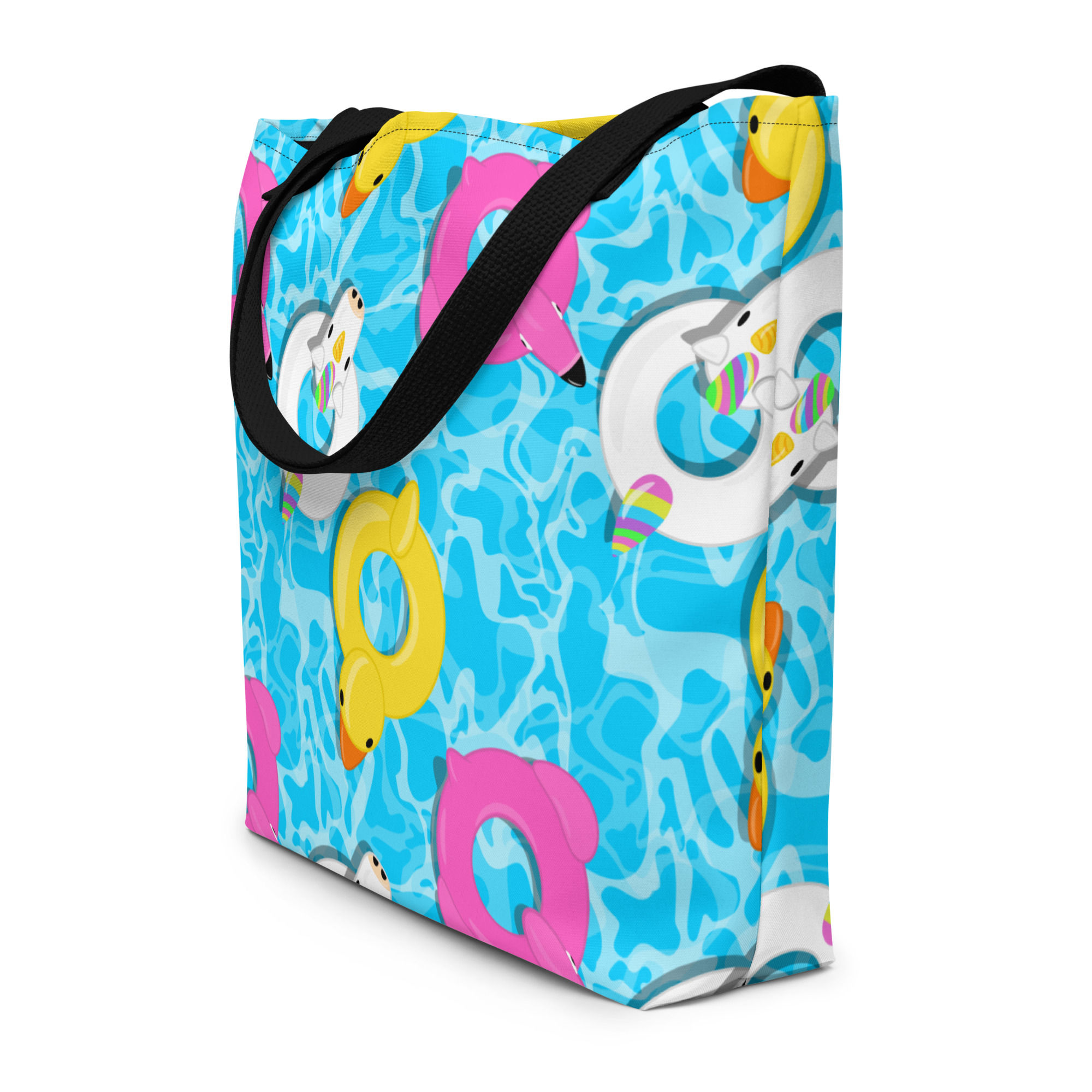 Classic Floaties Large Tote Bag