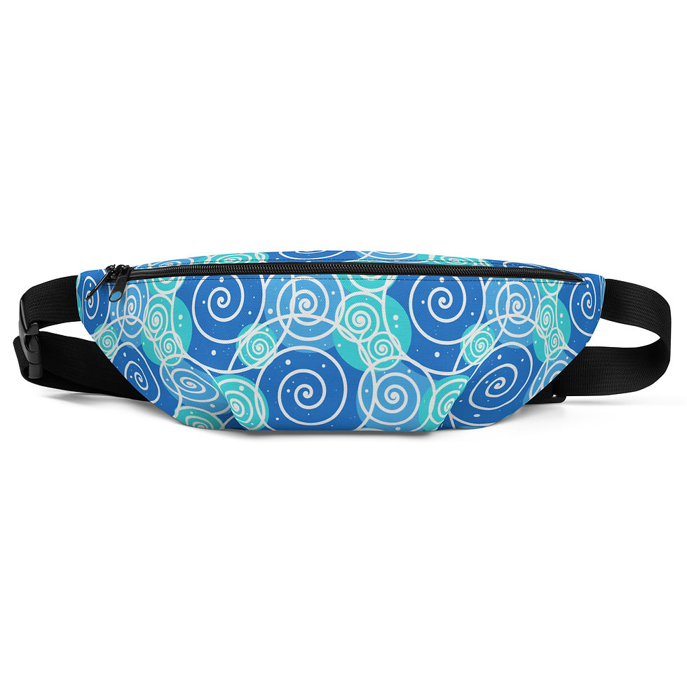 Save The Ocean Ripples Fanny Pack