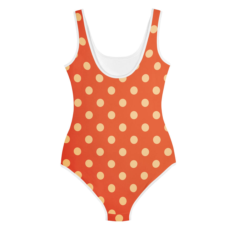 Sunday Drive Dots Youth Swimsuit