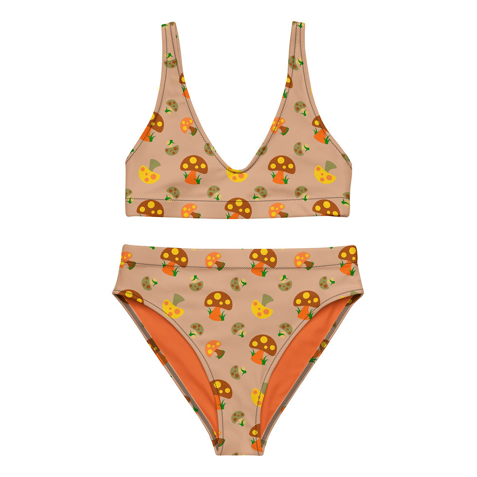 70s Mush High-Waisted Bikini