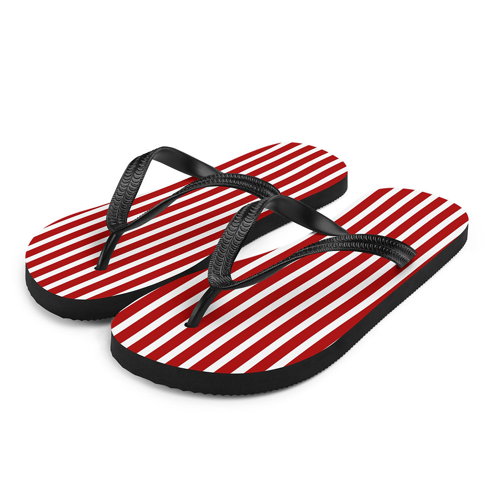 Classic Mush Stripes Flip-Flops