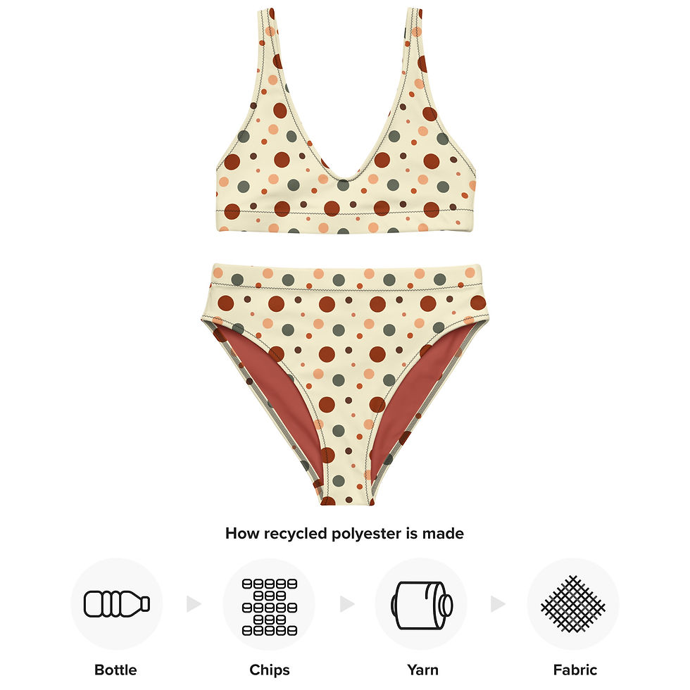 Thumbnail: PEI Polka Dots High-Waisted Bikini