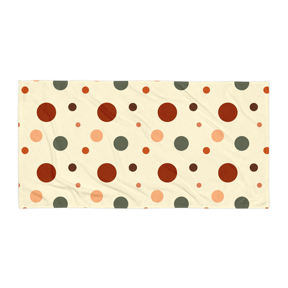 PEI Polka Dots Towel