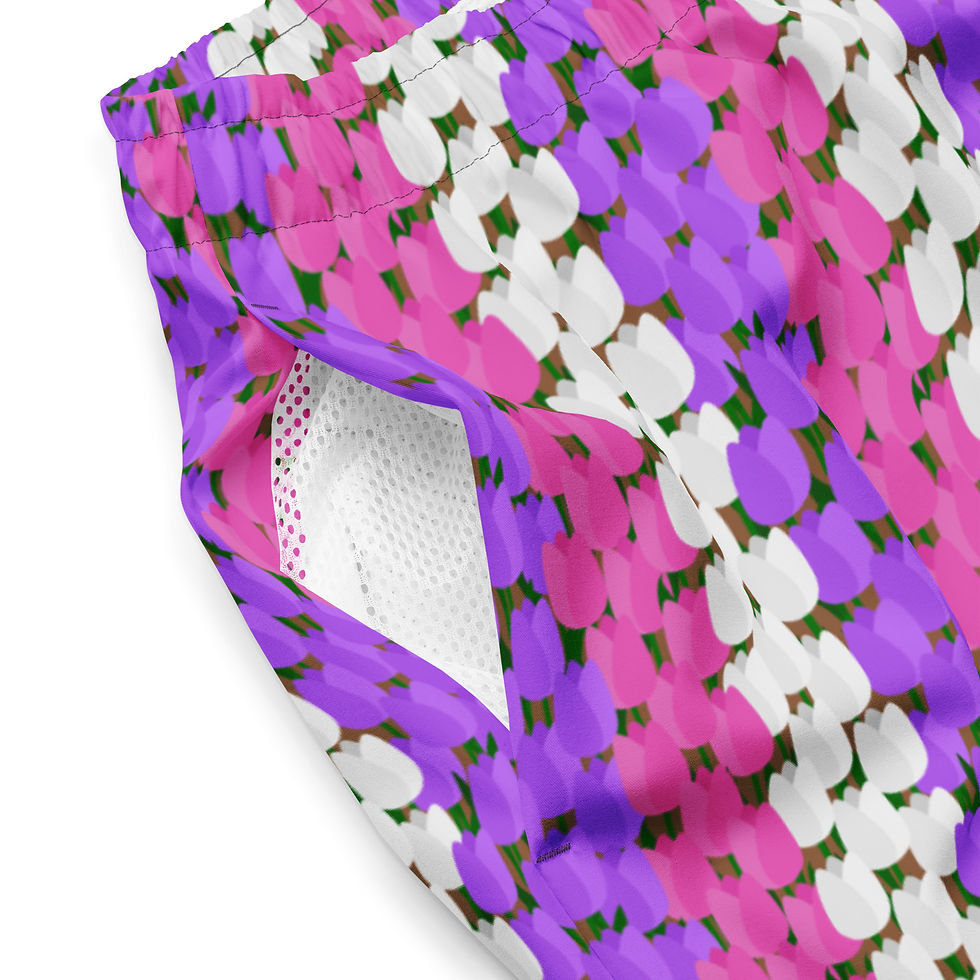 Thumbnail: Spring Tulip Field Swim Trunks