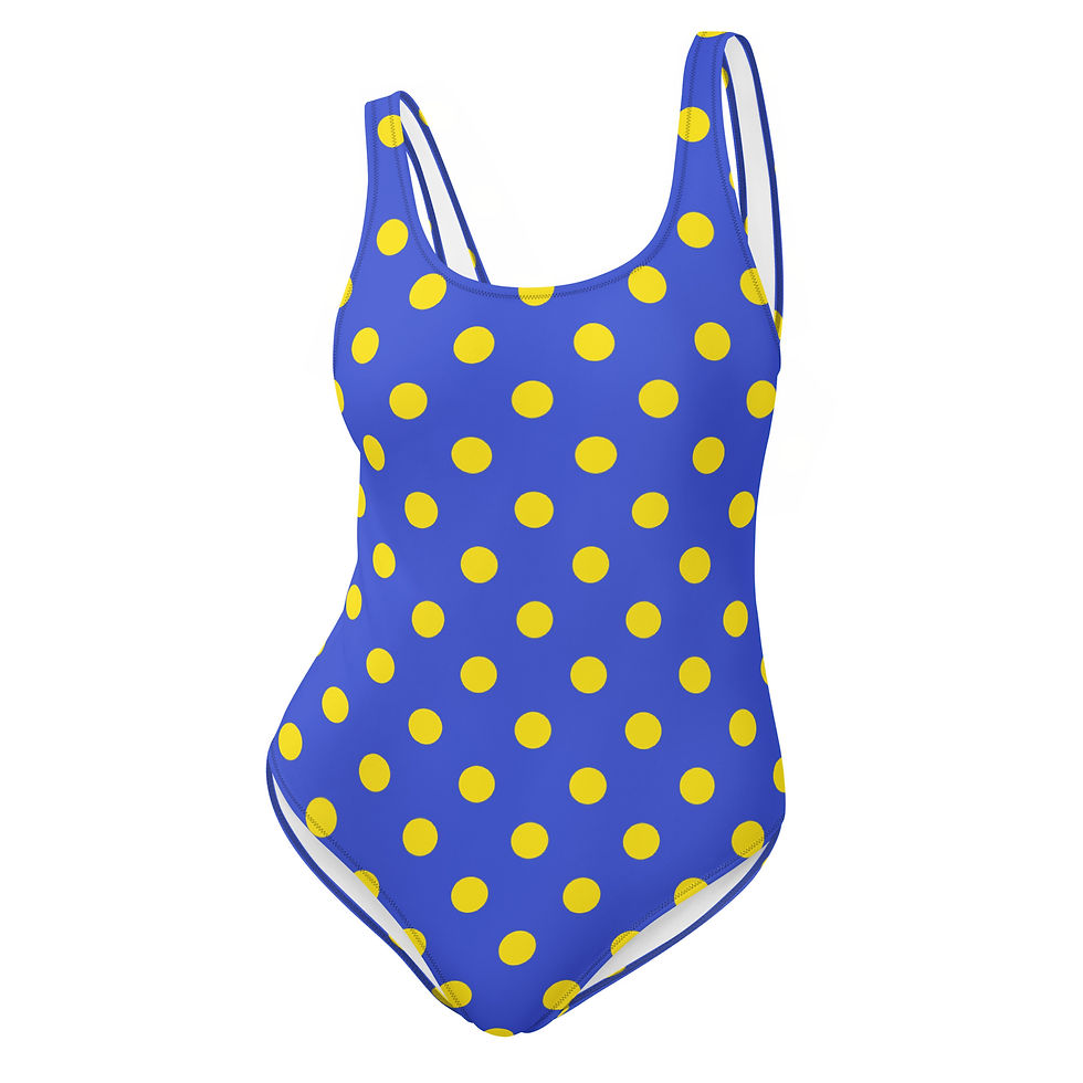 Swim Trunks Dots One-Piece Swimsuit