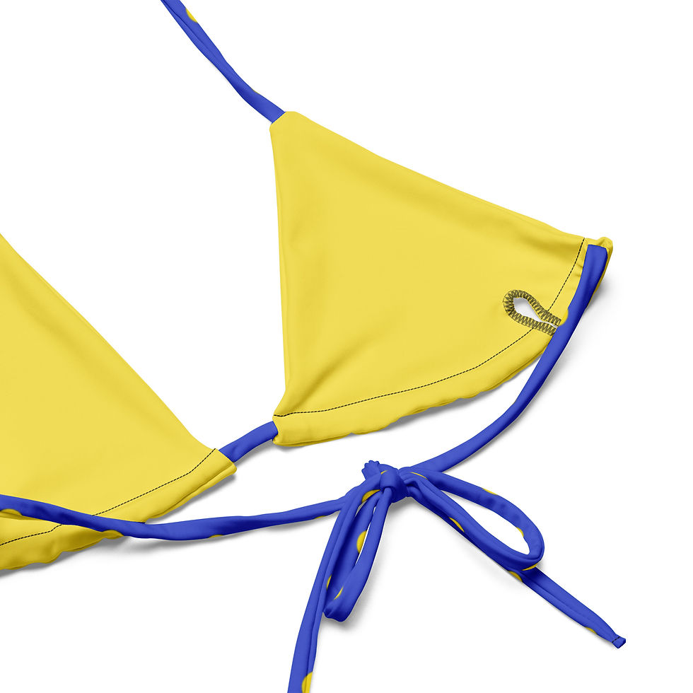 Thumbnail: Swim Trunks Dots String Bikini