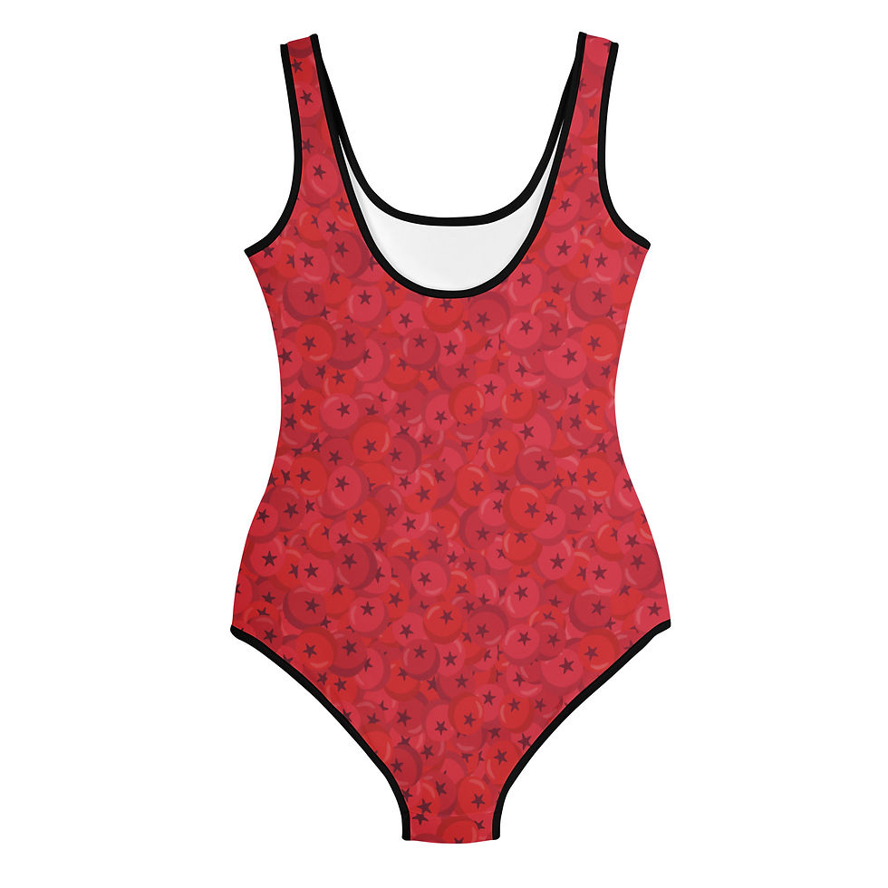 Thumbnail: Cranberries Medley Youth Swimsuit