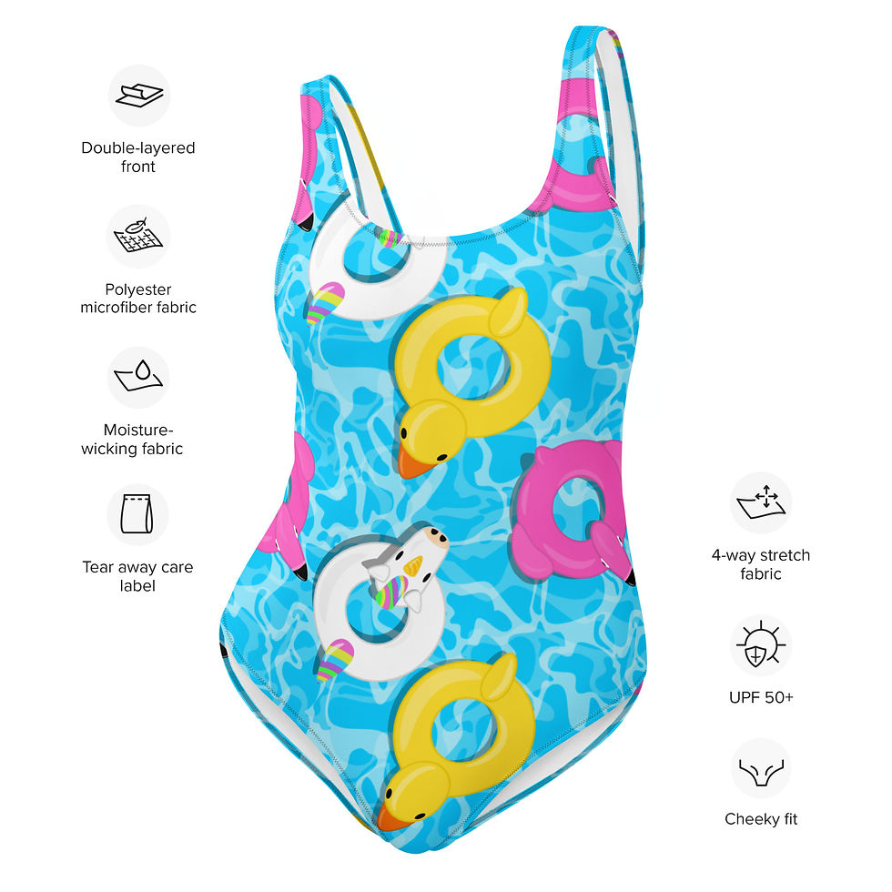 Thumbnail: Classic Floaties One-Piece Swimsuit