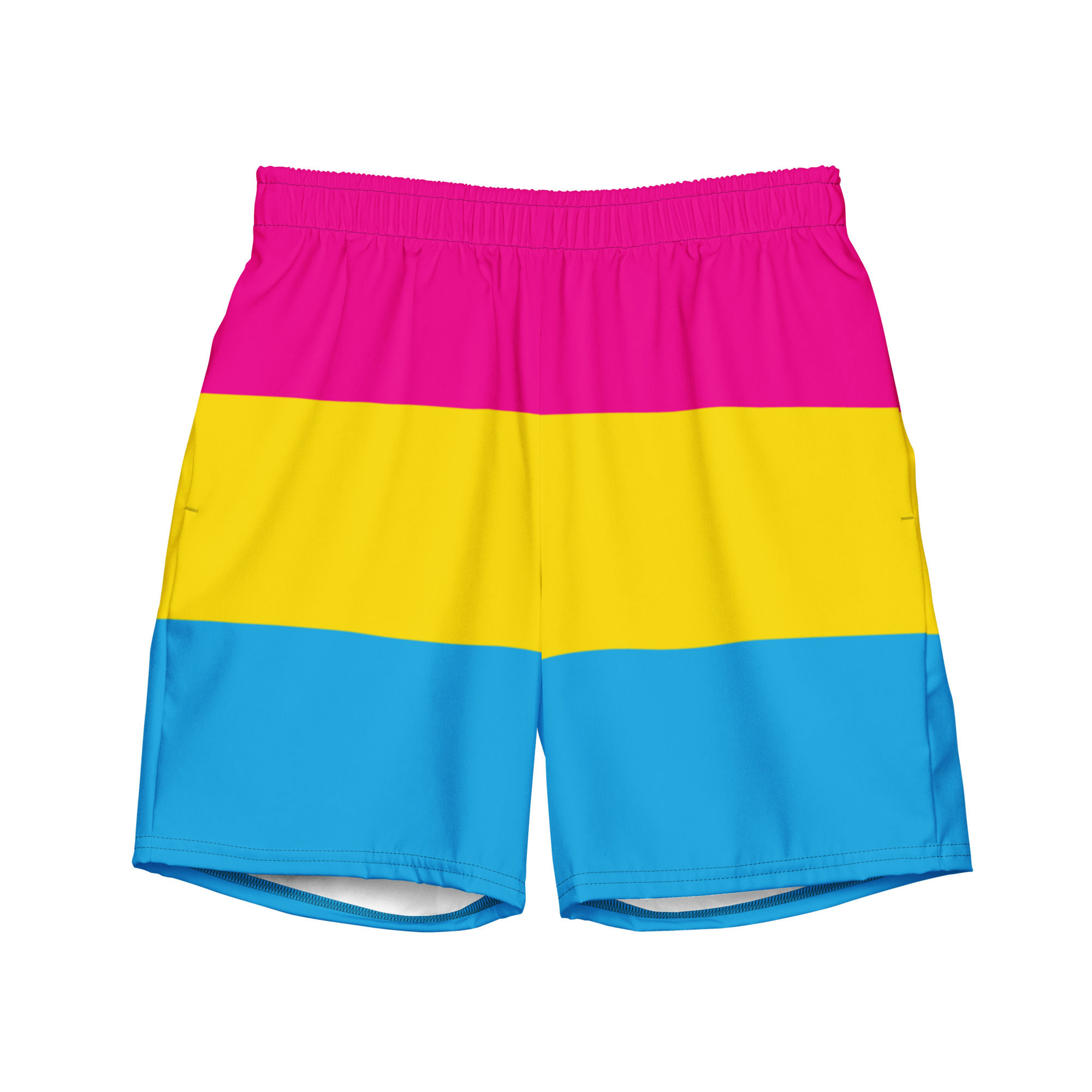 Pan Flag Swim Trunks