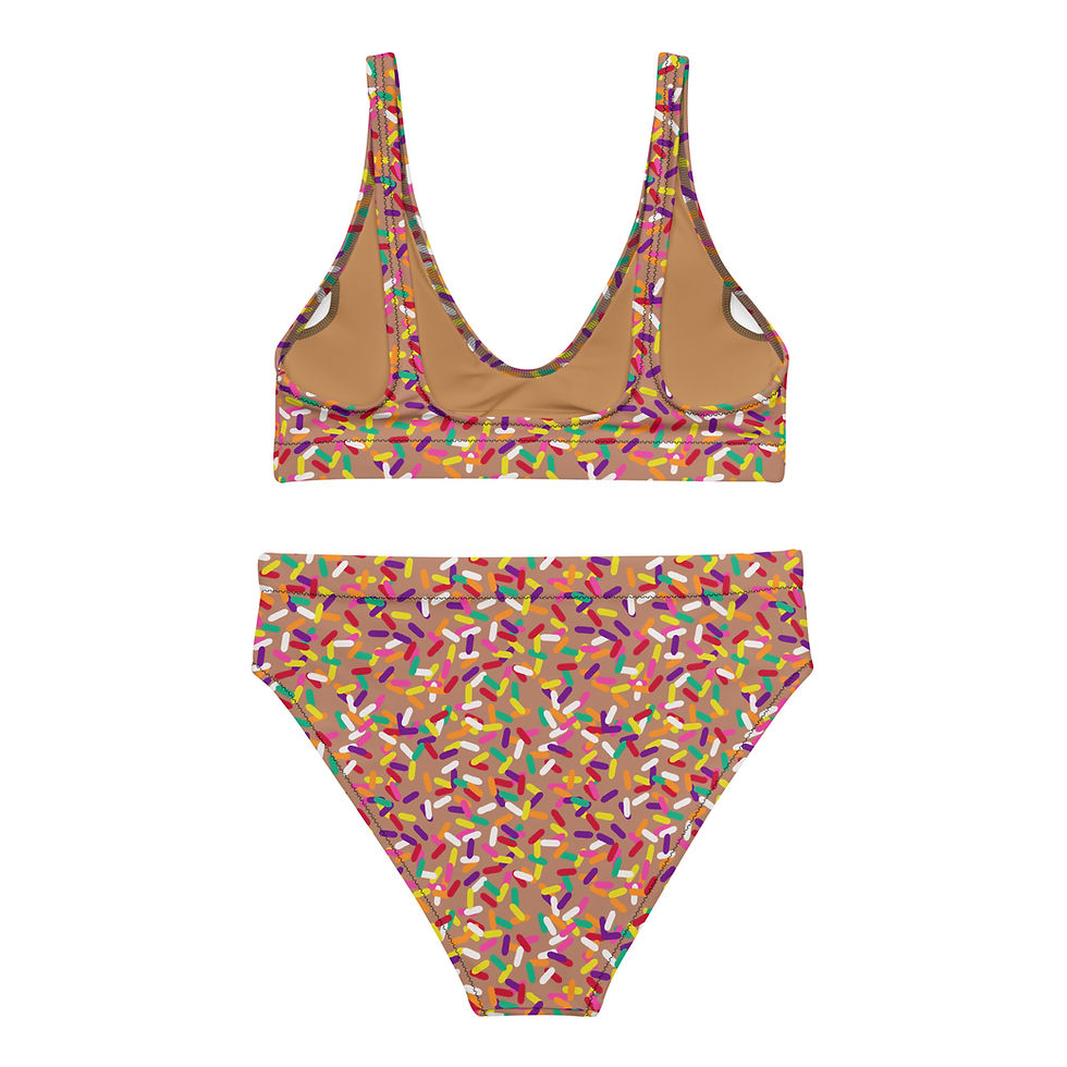 Thumbnail: Chocolate Sprinkles High-Waisted Bikini