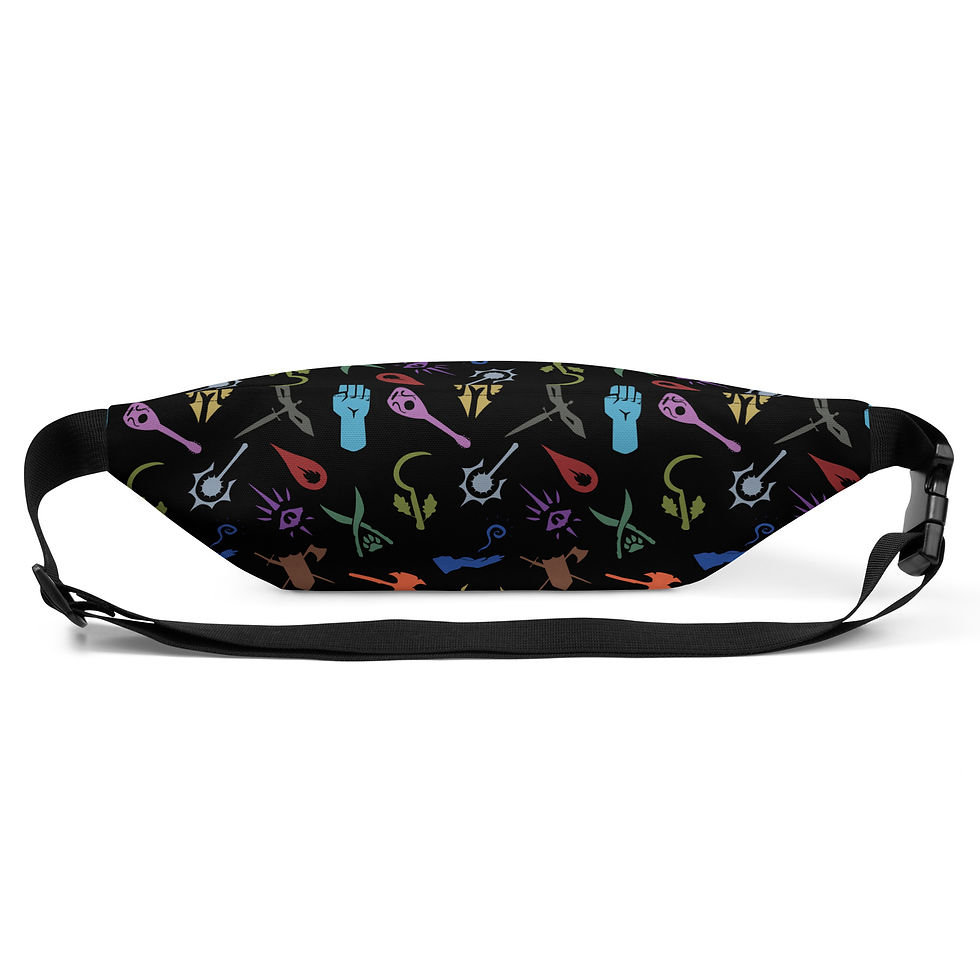 Thumbnail: D&D Classes Black Fanny Pack