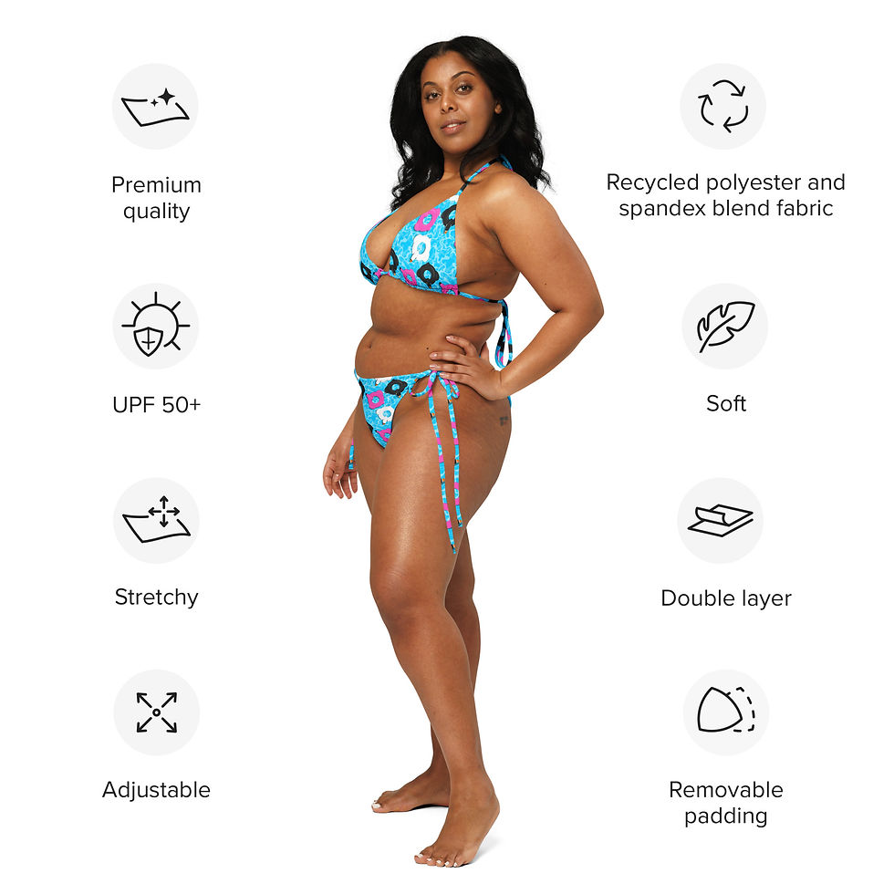 Thumbnail: Birds of a Feather Floaties String Bikini