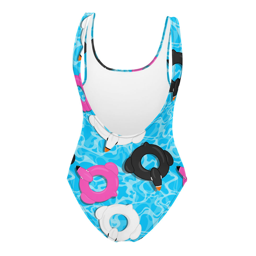 Thumbnail: Birds of a Feather Floaties One-Piece Swimsuit