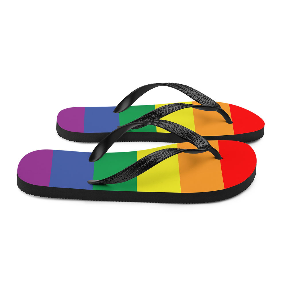 Thumbnail: Pride Flag Flip-Flops