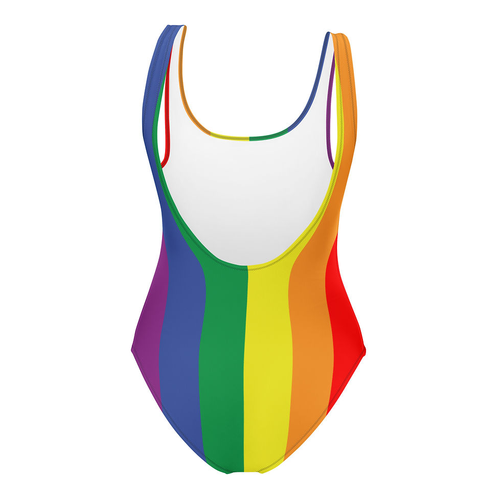 Thumbnail: Pride Flag One-Piece Swimsuit