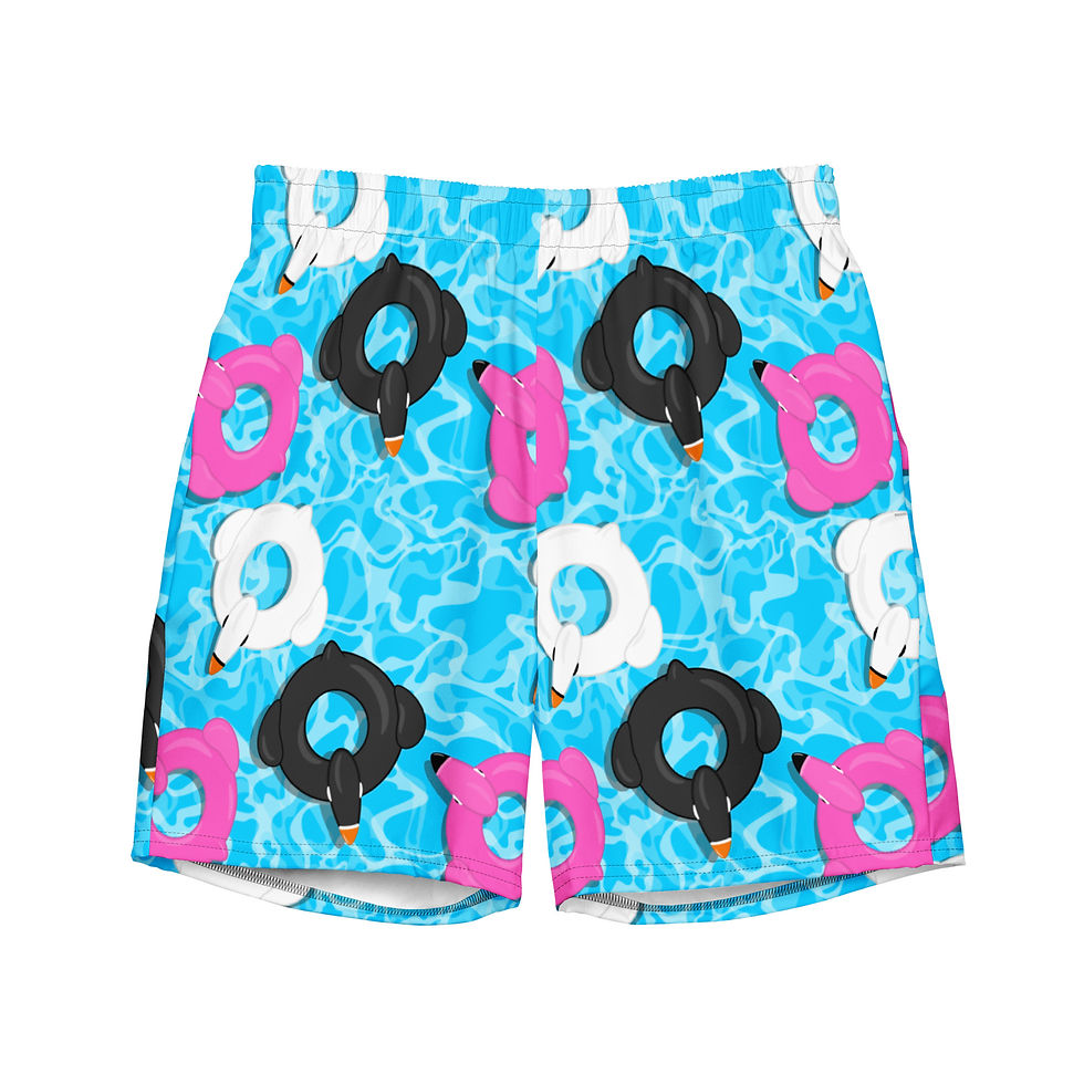 Birds of a Feather Floaties Swim Trunks