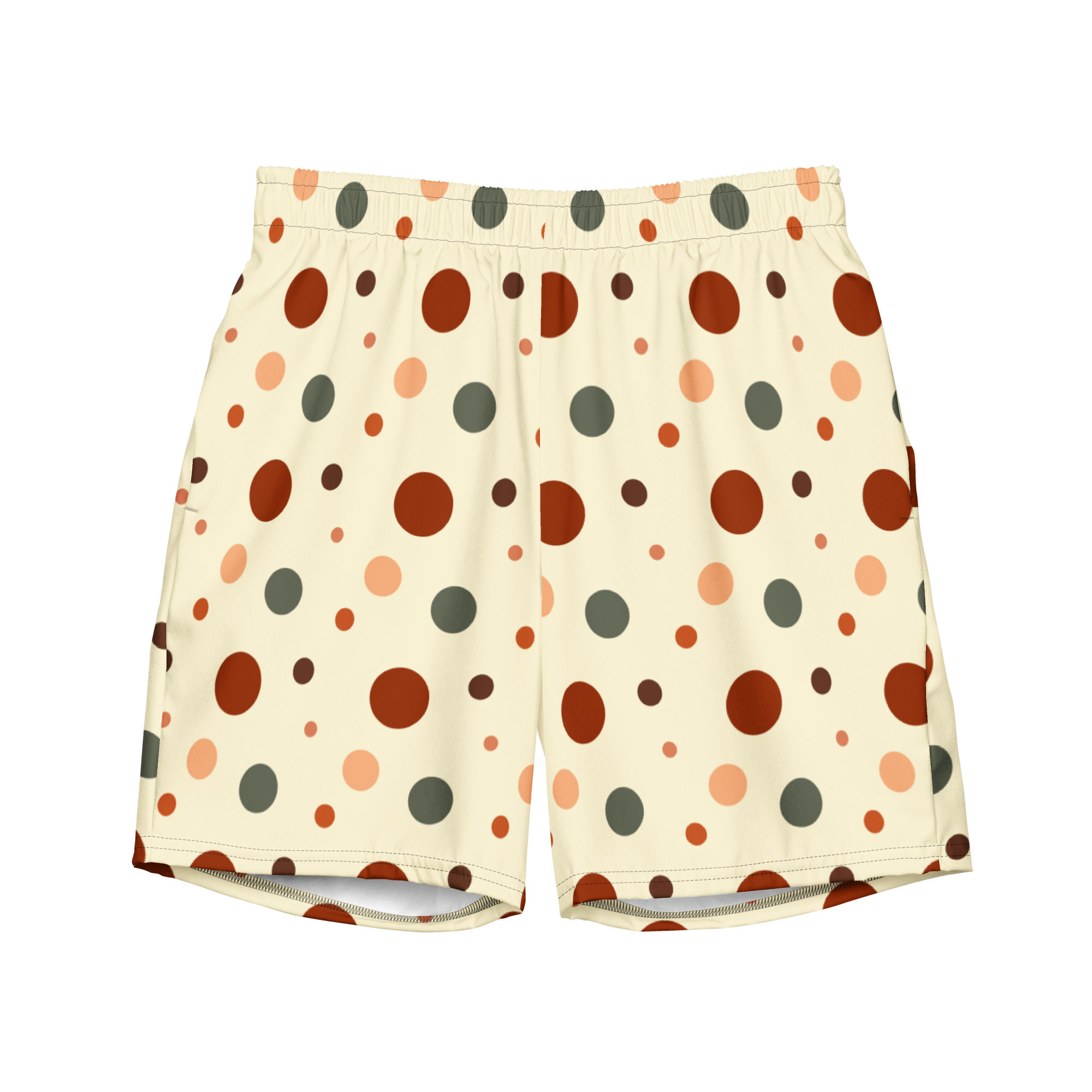 PEI Polka Dots Swim Trunks